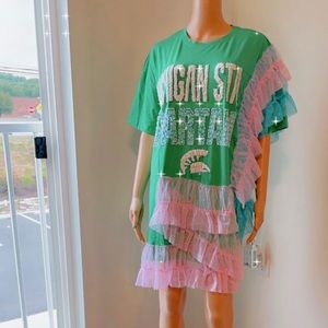 Short Sleeve Celebration Tshirt-Dress!!!